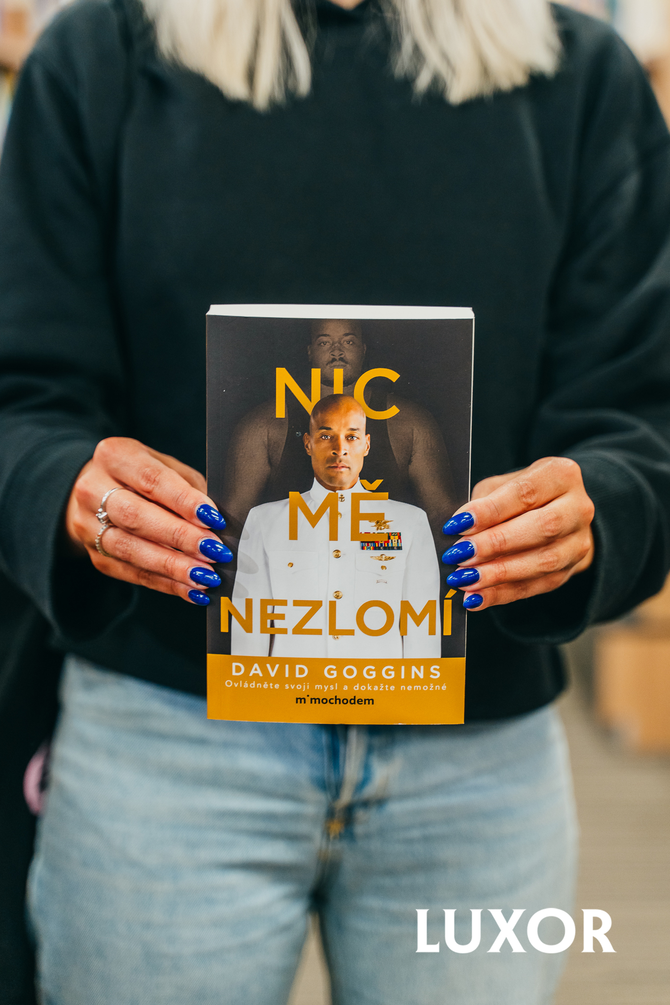 Knižní tip z Luxoru – David Goggins: Nic mě nezlomí