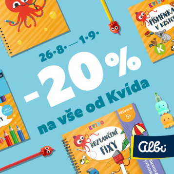 -20% na vše od Kvída v Albi!