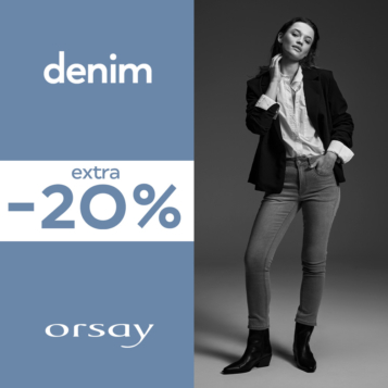 -20% na denim v Orsay!