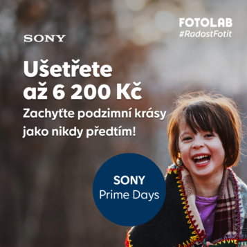 Získejte slevu 6 200Kč na fototechniku od SONY!