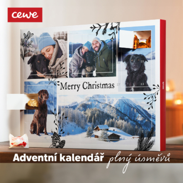 CEWE – adventní kalendáře s vlastní fotkou!