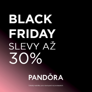 PANDORA BLACK FRIDAY! Slevy až -30%!