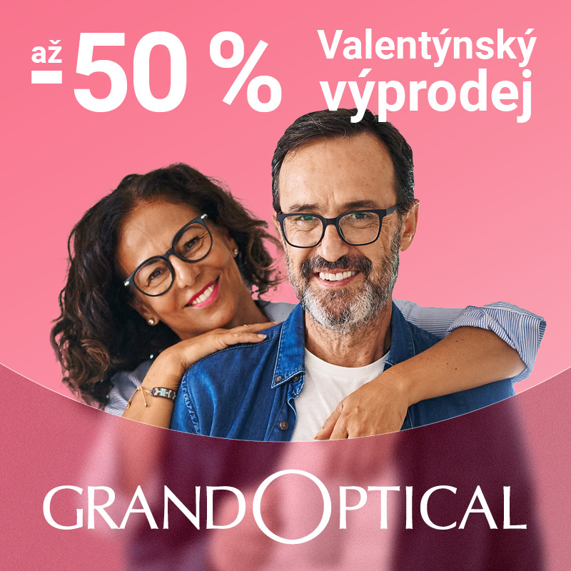 Valentýnský výprodej v GrandOptical!